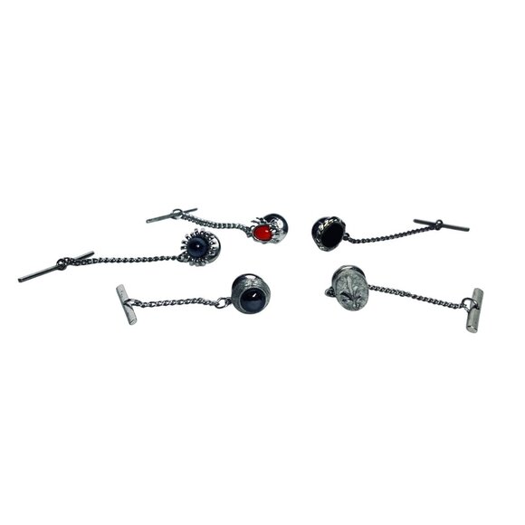 Vintage Lot Of 5 Tie Tacks (6048) - Picture 1 of 5